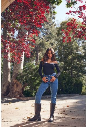 Peek A Boo Off Shoulder Top