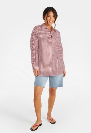 Stripe Boyfriend Shirt