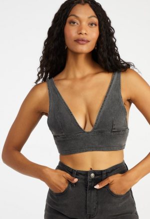 Denim Bralette