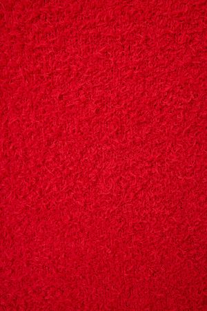 Bundle Up Boucle Red Long Sleeve Top