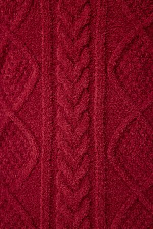 Chenille Cable Knit Hoodie Lounge Set