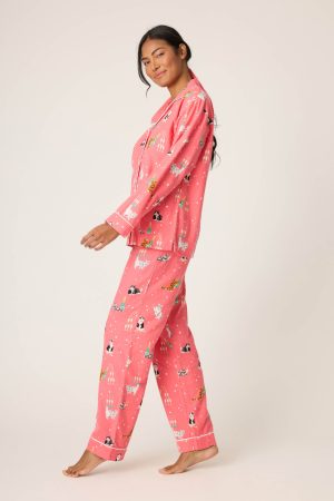 Let’s Get Fizzical 3-Piece Flannel PJ Set