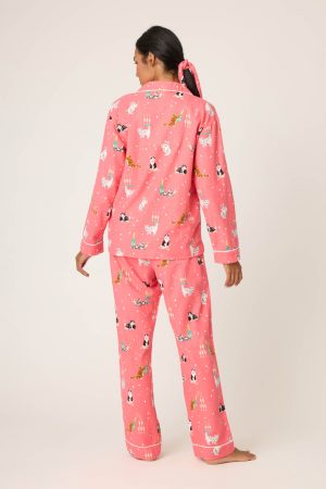 Let’s Get Fizzical 3-Piece Flannel PJ Set