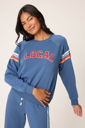 For the Locals Graphic Fleece Pullover